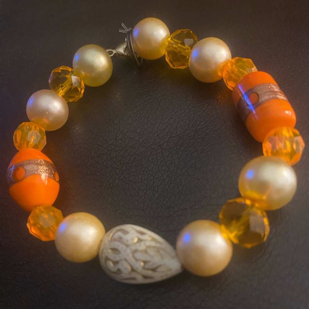 Orange Bracelet